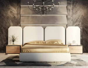 Dormitorio moderno y elegante