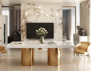 Mesa de comedor moderna